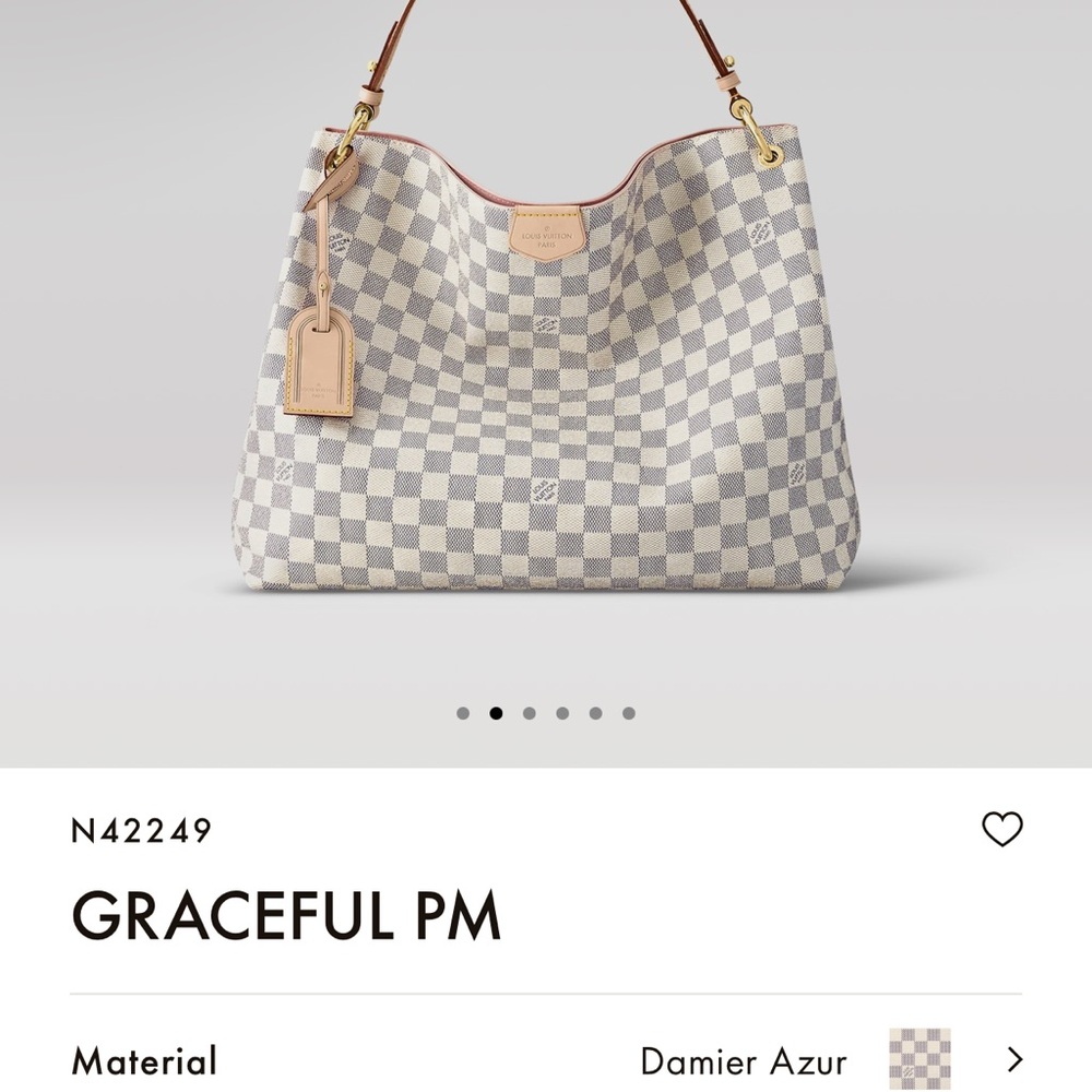 Excellent Condition! Like brand new, Louis Vuitton Graceful PM.